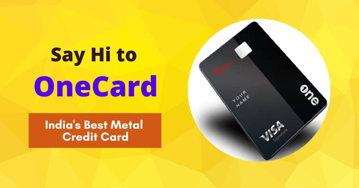 One Card Credit Card