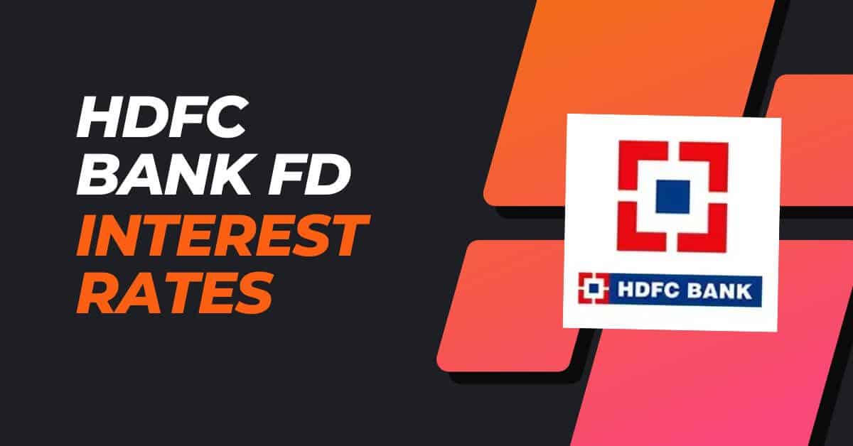 Hdfc Fd Interest Rates 2024 For 5 Years Asia Mareah