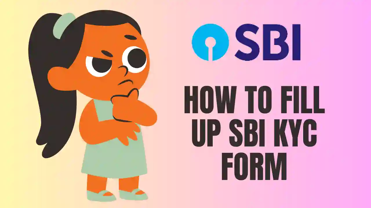 how to fill kyc form of sbi